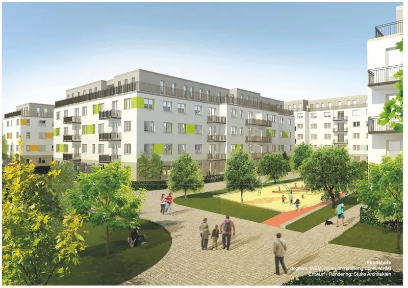 Familienfreundliche 3-Zimmer-Wohnung mit Südbalkon in Spandau — photo 1